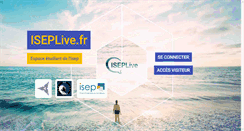 Desktop Screenshot of iseplive.fr